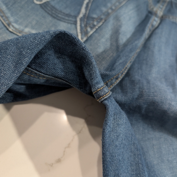 NY&C SLIM SLOUCH JEANS Excellent Condition Size 8 Dark Wash - Picture 4 of 10